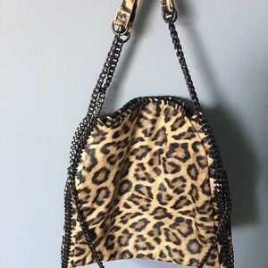 Leopard print purse